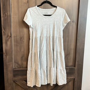 COPY - Grey tiered flowy dress